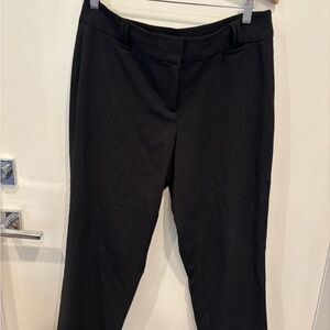 Anne Klein Black Cropped Women's Pants